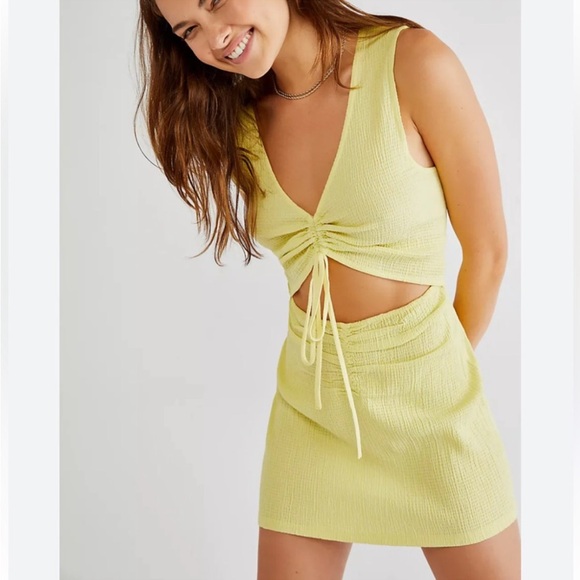 Free People l Laila Cutout Mini Dress XS - Picture 10 of 10